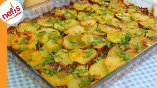 PATATES OTURTMA TARİFİ  NASIL YAPILIR [upl. by Annayi940]