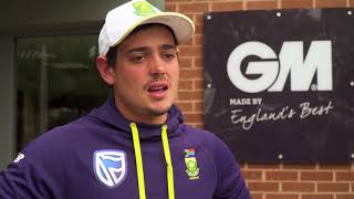 Quinton de Kock on his Early Years  GM Cricket [upl. by Nepil]