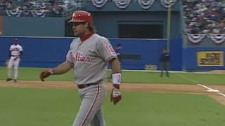 1993 NLCS Gm5 Daultons homer extends Phillies lead [upl. by Stearns]