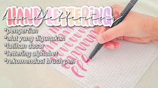 Hand Lettering Dasar Untuk Pemula [upl. by Pascale]