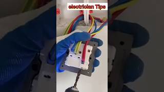 Electrician work । electrician Tips ElectricianTipst4d electrical shortvideo viralvideo [upl. by Ashelman]