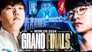 THE WORLDS FINALS  T1 VS BLG  WORLDS 2024  CAEDREL [upl. by Levitus]