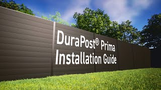 How To Install DuraPost® Prima [upl. by Oicapot]