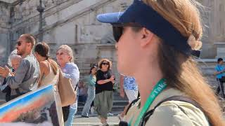 Rome Tour  Piazza Navona  Trevi Fountain  Pantheon  Roman Forum [upl. by Hurty]