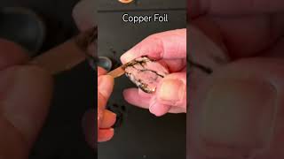 Applying Copper Foil For Soft Soldering softsoldering solderingironjewelry LauraBethLovejewelry [upl. by Ninnette]