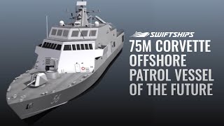 75M Corvette  Offshore Patrol Vessel of the Future [upl. by Young657]