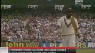 Greatest ODI Innings Ever By Viv Richards189 Part 1 [upl. by Abbi107]