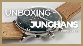 UNBOXING  Junghans Meister Chronoscope [upl. by Eoz]