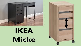 Ikea Micke drawer unit review [upl. by Shult]