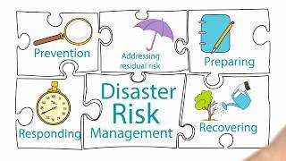 📈🌍Integrated Approach to Disaster Risk ManagementPrevent Residual risk Prepare Respond Recover [upl. by Puklich517]