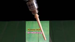 Hammer Drill Machine Tips  DIY Woodturning hammerdrill hammer quran ayat shorts [upl. by Anerres]