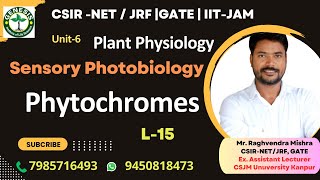 Phytochromes  Sensory Photobiology  Plant Physiology genesisinstitute [upl. by Ariek]