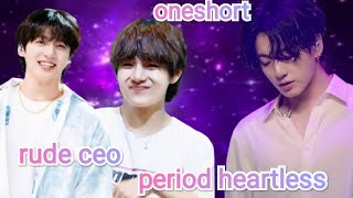 rude ceo period heartless request oneshort movie 🍿🎥 taekook ff love story in hindi dubbed ❣️ [upl. by Irihs]