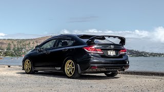 Gavens 9th gen Civic Si  Hawaii ZRK MEDIA [upl. by Kcirrej]