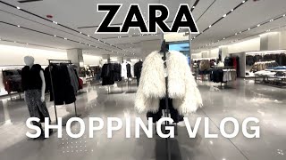 Come shop with me at ZARA NEW IN WINTER AND HOLIDAYS COLLECTION [upl. by Ilujna]