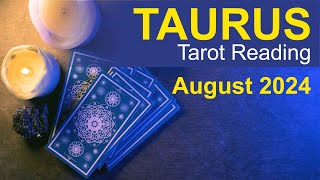 TAURUS TAROT READING quotGOOD NEWS IS COMING IN amp WALKING TOWARDS GREATER FULFILMENTquot August 2024 [upl. by Melliw2]