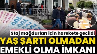 Çıraklık ve Staj Mağdurlarına Umut Işığı Kademeli Emeklilik Gündemde [upl. by Bolton435]