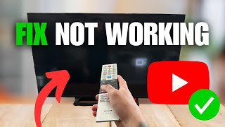 YouTube App Not Working on Toshiba Smart TV QUICK FIX [upl. by Inalem639]