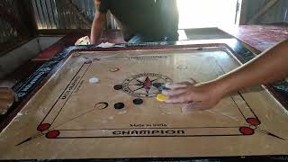 Beautiful carrom board game 👌👍 [upl. by Bollinger]