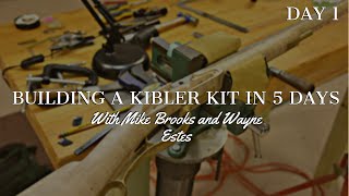 Unboxing and fitting the hardware on a Kibler Kit  Kibler Kit Assembly Class Day 1  NMLRA [upl. by Ku]