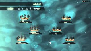 Assassins Creed IV Black Flag Kenways fleet ship battles [upl. by Rolyak]