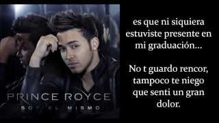 Prince Royce Invisible letra [upl. by Anwahsak]