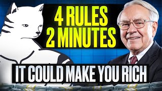 Warren Buffett You Only Need To Know These 4 Rules [upl. by Brunn]