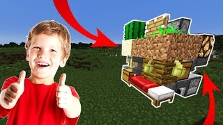 🏠 A Világ Legkisebb SÉRTHETETLEN Minecraft Háza 🏠 [upl. by Magavern]