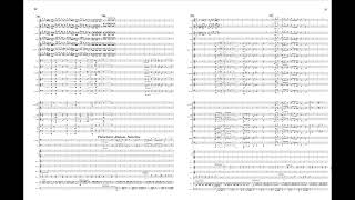 Don Freunds Nativitas Fantasy on Perotins 12thcentury Alleluia for Symphonic Band with score [upl. by Berke]