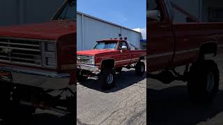 Classic Chevy Square Body 4x4 classictruck chevytruck squarebodychevy [upl. by Kevon]