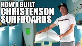 Early Business Endeavors  Surfboard Shaper  Chris Christenson [upl. by Ashwell950]