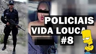 Policiais Vida Louca 8  Vídeos Engraçados  Narrador Da Zueira BR [upl. by Ethban]