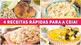 4 RECEITAS para deixar sua CEIA DE NATAL MUITO MAIS GOSTOSA E COMPLETA [upl. by Hedges]