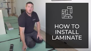 How to Lay Laminate Flooring  Installation Guide StepbyStep [upl. by Sharla]