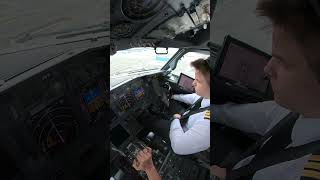 Best cockpit landing video Shorts [upl. by Thurmann]