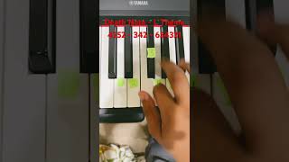 Death Note L Theme Piano Tutorial easypianotutorial piano deathnote [upl. by Dempster]