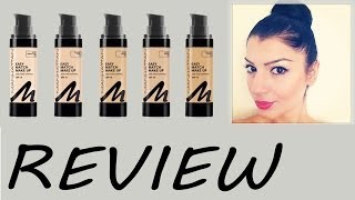 REVIEW Easy Match MakeUp von Manhattan [upl. by Bayless784]