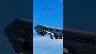 Cargolux Boeing 7478 Takeoff  Anchorage Airport Plane Spotting [upl. by Ppilihp863]