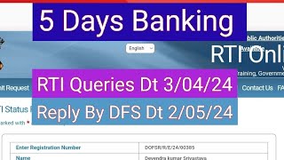 5 Days Banking [upl. by Petronille]