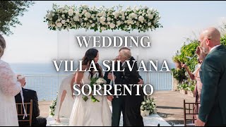 Villa Silvana Sorrento  Giovanna amp Daniel  Top Wedding Planner Italy  Wedding in Amalfi Coast [upl. by Maryanna]