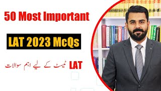 50 Most Important MCQs for LAT Test 2023  The Law Channel [upl. by Sairacaz]