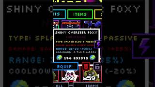 Evolving My Shiny Vengeance Galleon Foxy Five Nights TD fivenightstd fnaftd fntd [upl. by Kinna951]