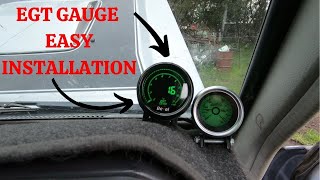 Installing An EGT Gauge On A 79 Series Toyota Landcruiser [upl. by Mairym]