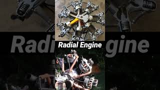 Radial Aircraft Engine working  Radial Engine automobile mechanic engineering engine [upl. by Leonsis746]