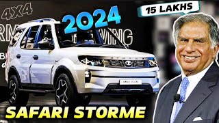 2024 Tata Safari Storme Is Back With New Updated Model  ₹ 15 Lakhs  Safari Storme 2024 [upl. by Andres]