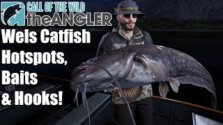 COTW The Angler  Wels Catfish Hotspots Baits amp Hook Sizes NEW UPDATE [upl. by Perla423]