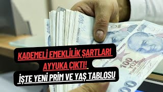 Kademeli emeklilik ayyuka çıktı Milyonlara erken emeklilik geldi [upl. by Elleira]