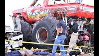 Mexico Monster Truck Kills 8 Driver Drunk Truck Mechanic Failure Drunk Driver Airshow Tragedy [upl. by Ilyssa]