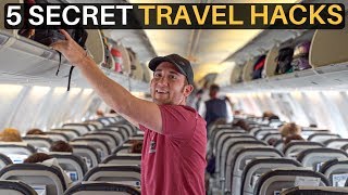 5 SECRET TRAVEL HACKS make your life easier [upl. by Anayaran]