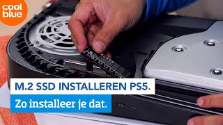 M2 SSD installeren in een PlayStation 5 [upl. by Rayburn]